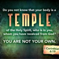 “Glorify God in your body” 1Cor 6:12-20